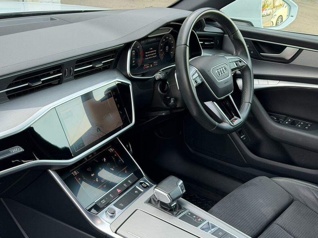 Audi A6 Saloon 2.0 Tdi 40 S Line S Tronic Euro 6 Ss KT71DZX White #6