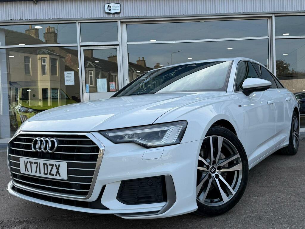 Audi A6 Saloon 2.0 Tdi 40 S Line S Tronic Euro 6 Ss White