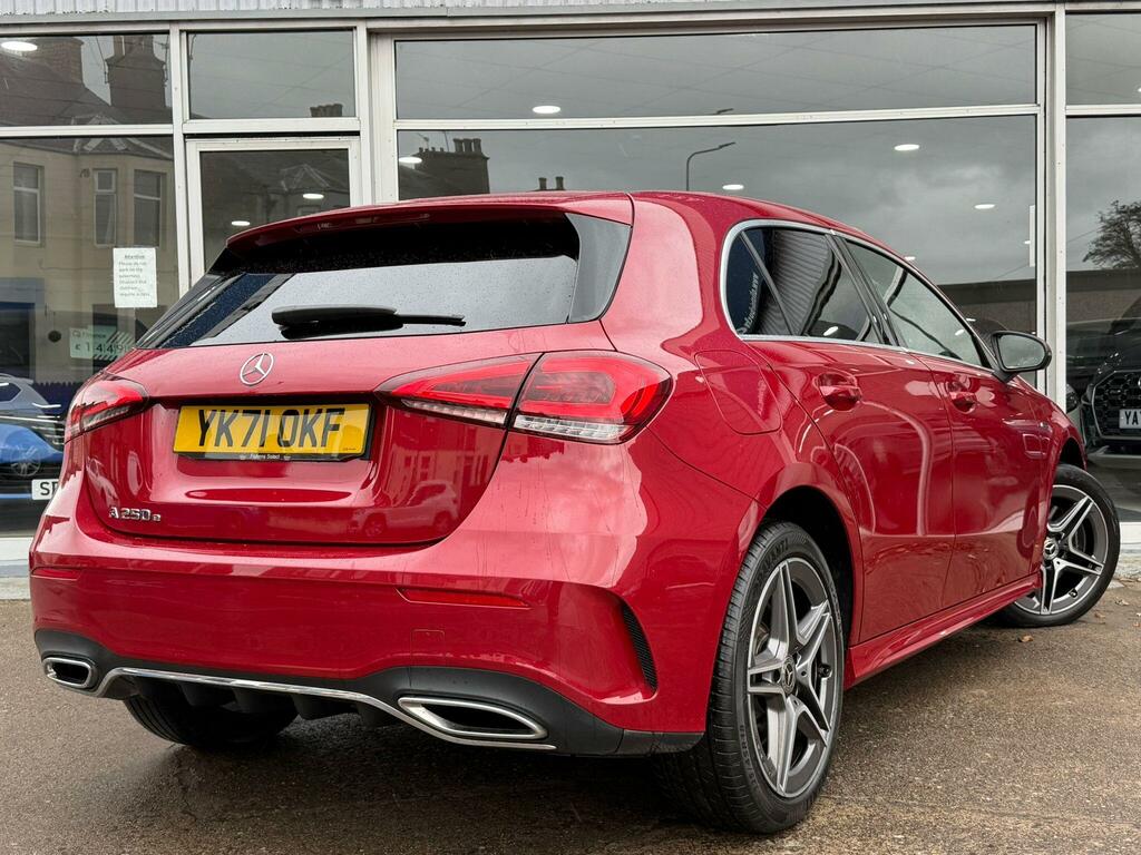 Mercedes-Benz A Class 1.3 A250e 15.6Kwh Amg Line 8G-dct Euro 6 Ss YK71OKF Red #3
