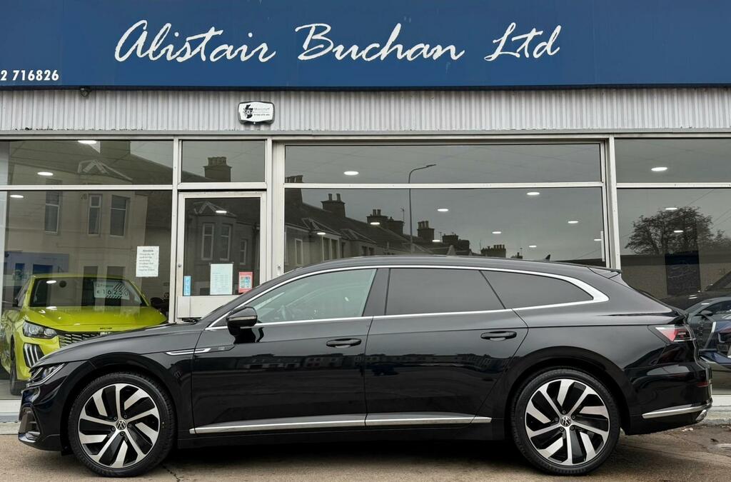 Volkswagen Arteon 2.0 Tdi R-line Shooting Brake Dsg 4Motion Euro 6 KN72VUH Black #3
