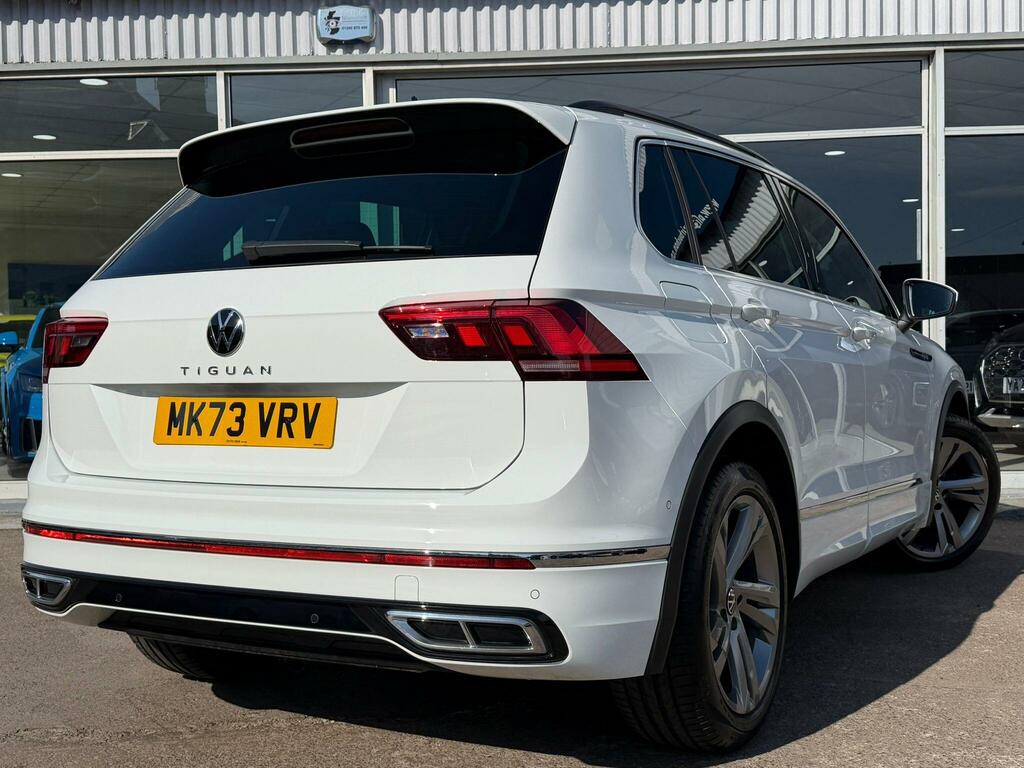 Volkswagen Tiguan 1.5 Tsi R-line Edition Dsg Euro 6 Ss MK73VRV White #3