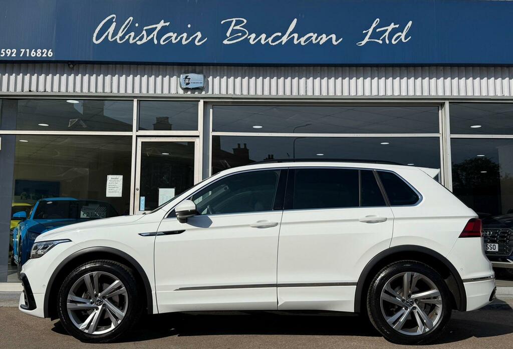 Volkswagen Tiguan 1.5 Tsi R-line Edition Dsg Euro 6 Ss MK73VRV White #2