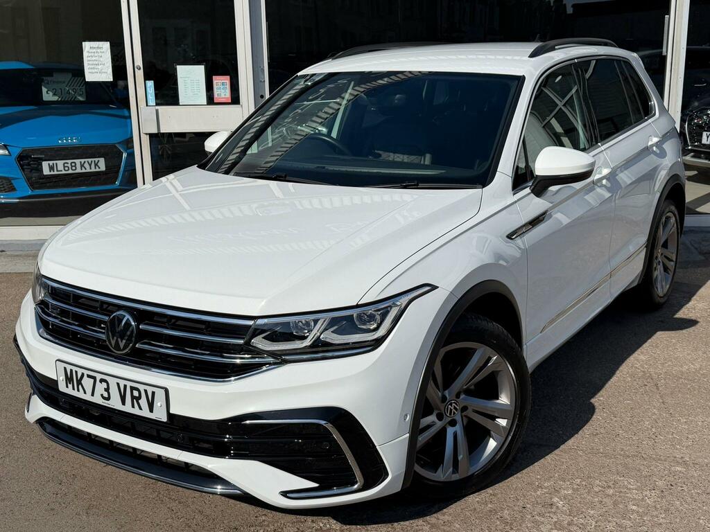 Volkswagen Tiguan 1.5 Tsi R-line Edition Dsg Euro 6 Ss MK73VRV White #4