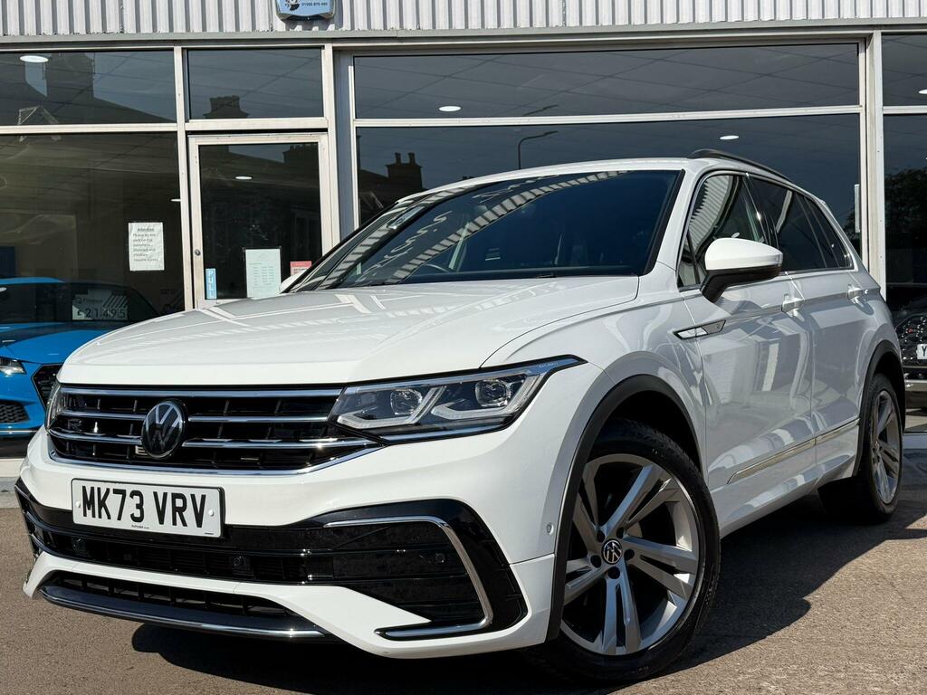 Volkswagen Tiguan 1.5 Tsi R-line Edition Dsg Euro 6 Ss MK73VRV White #6