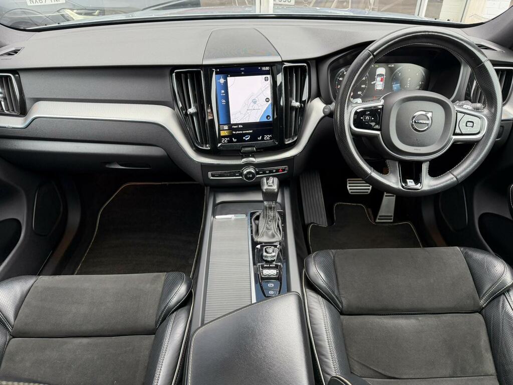Volvo XC60 2.0 D5 Powerpulse R-design Awd Euro 6 Ss 5 NV67GLK Silver #6