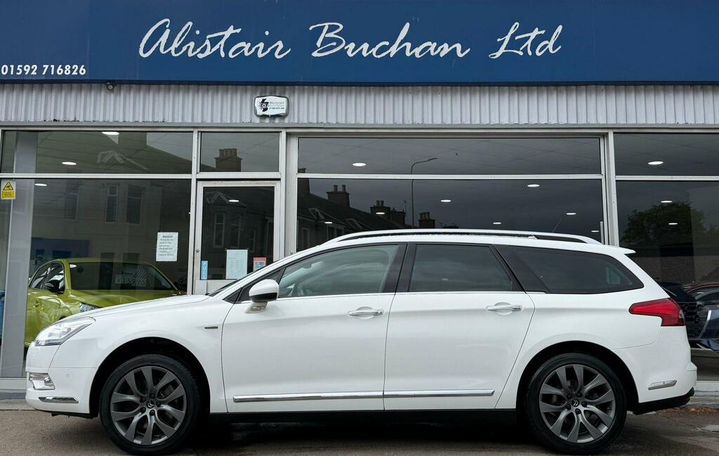 Citroen C5 2.0 Bluehdi Exclusive Techno Pack Tourer Eat6 Eu White #2