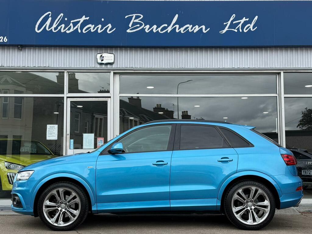 Audi Q3 2.0 Tdi S Line Plus S Tronic Quattro Euro 5 Ss CX64ZLV Blue #2