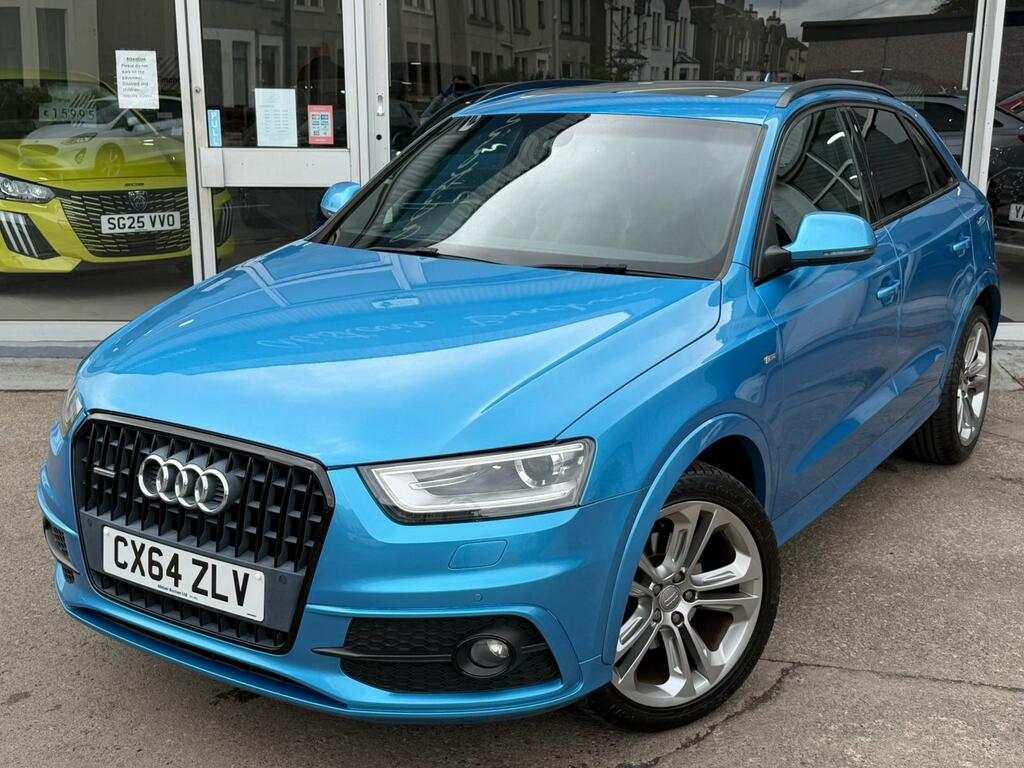 Audi Q3 2.0 Tdi S Line Plus S Tronic Quattro Euro 5 Ss CX64ZLV Blue #5