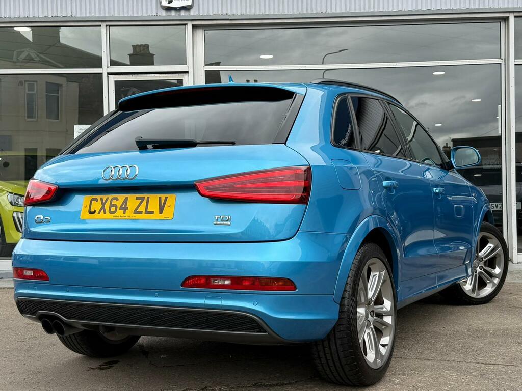 Audi Q3 2.0 Tdi S Line Plus S Tronic Quattro Euro 5 Ss CX64ZLV Blue #3