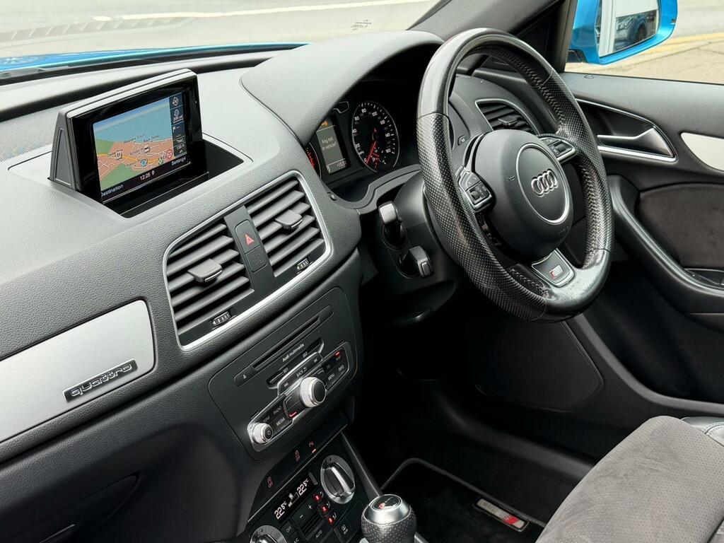 Audi Q3 2.0 Tdi S Line Plus S Tronic Quattro Euro 5 Ss CX64ZLV Blue #4