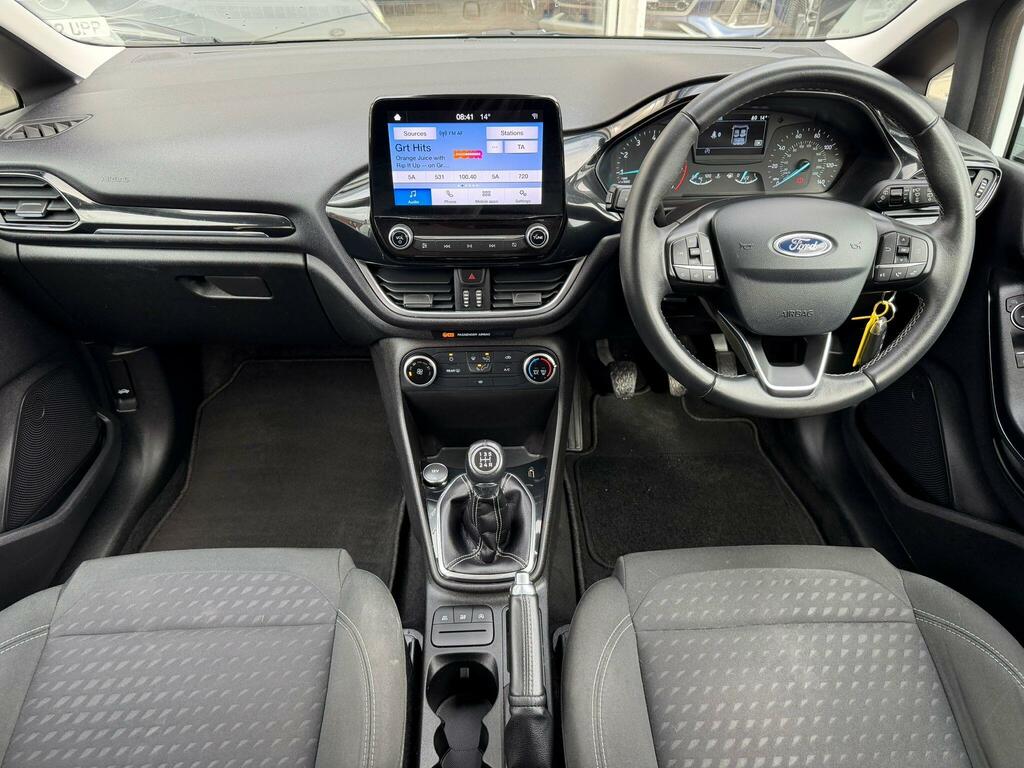 Ford Fiesta 1.1 Ti-vct Zetec Euro 6 Ss SR19YFZ White #5