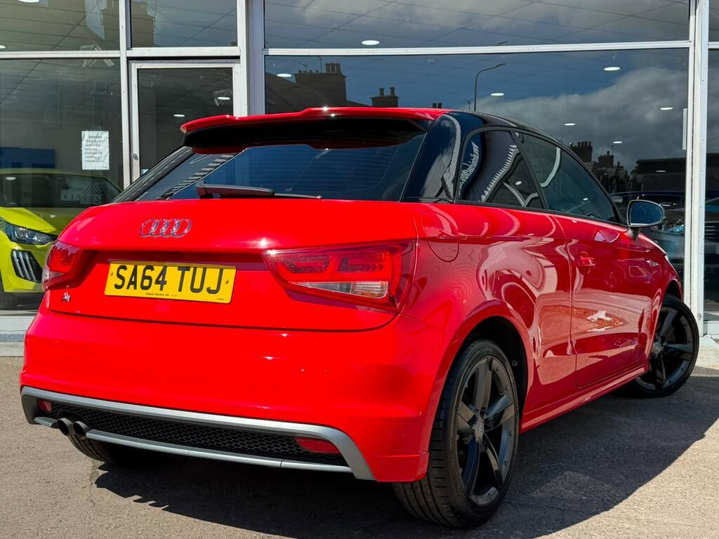Audi A1 1.4 Tfsi S Line Style Edition Hatchback SA64TUJ Red #3