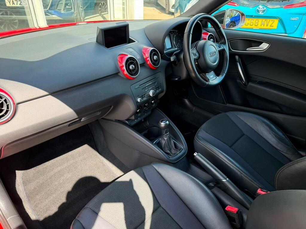 Audi A1 1.4 Tfsi S Line Style Edition Hatchback SA64TUJ Red #6