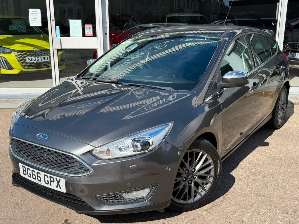 Ford Focus 1.0T Ecoboost Titanium X Euro 6 Ss BG66GPX Grey #4