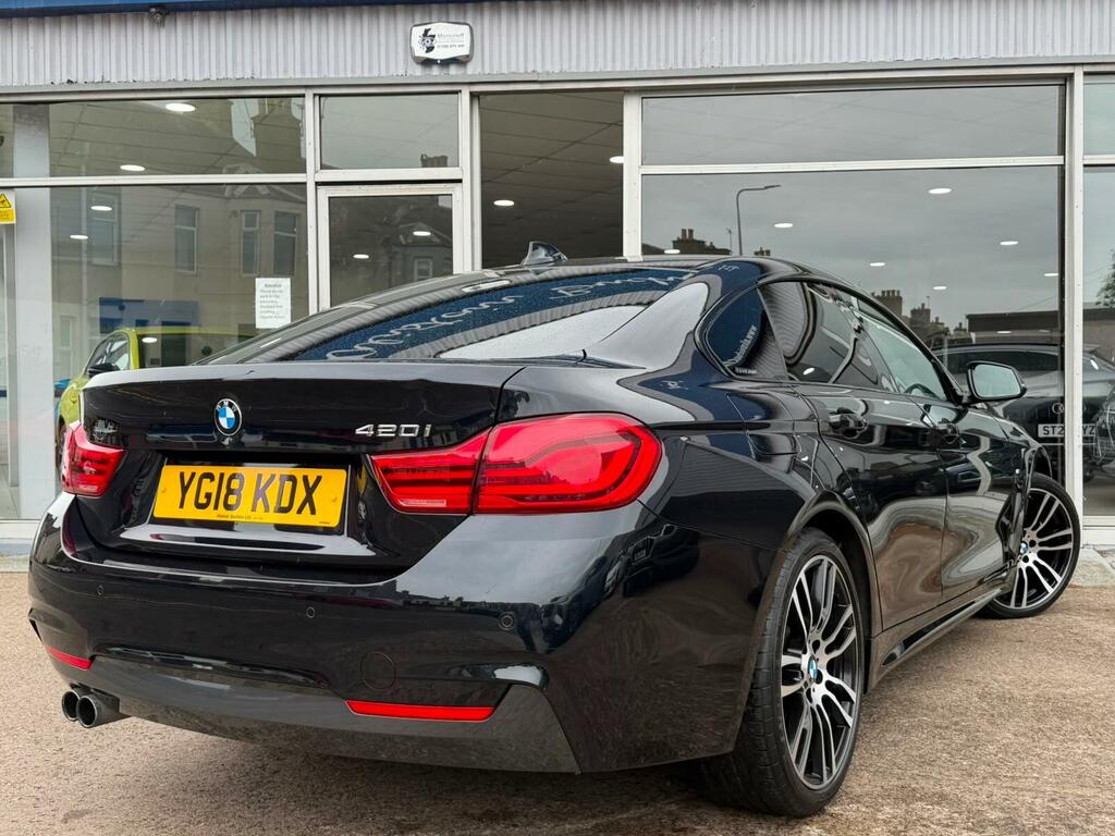 BMW 4 Series Gran Coupe 2.0 420I M Sport Euro 6 Ss Black #3