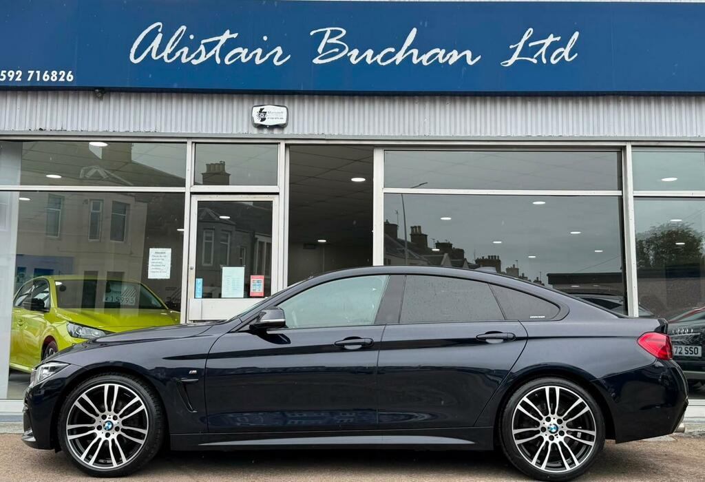 BMW 4 Series Gran Coupe 2.0 420I M Sport Euro 6 Ss Black #2
