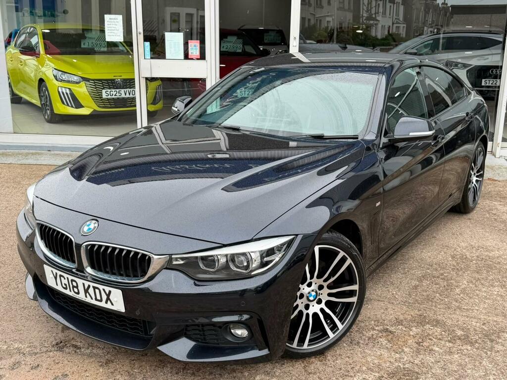 BMW 4 Series Gran Coupe 2.0 420I M Sport Euro 6 Ss Black #5