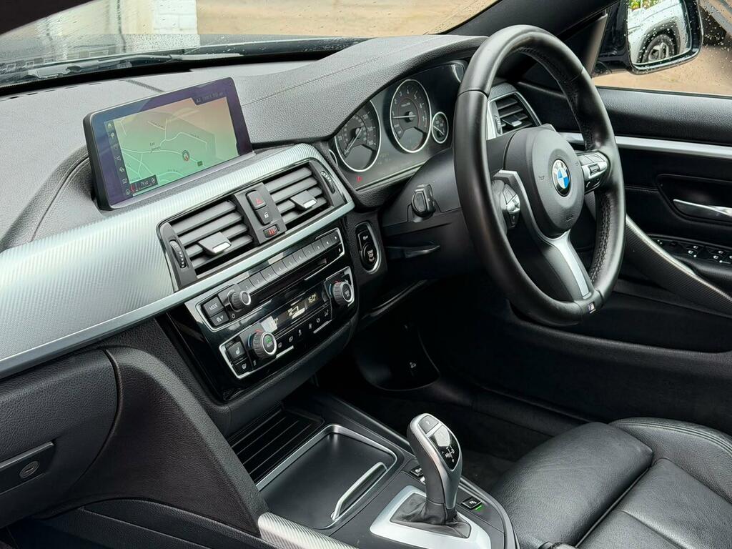 BMW 4 Series Gran Coupe 2.0 420I M Sport Euro 6 Ss Black #6