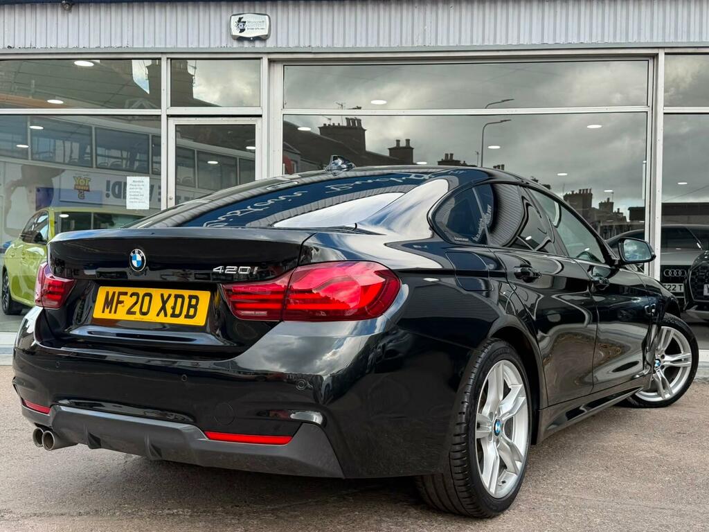 BMW 4 Series Gran Coupe 2.0 420I Gpf M Sport Euro 6 Ss MF20XDB Black #3
