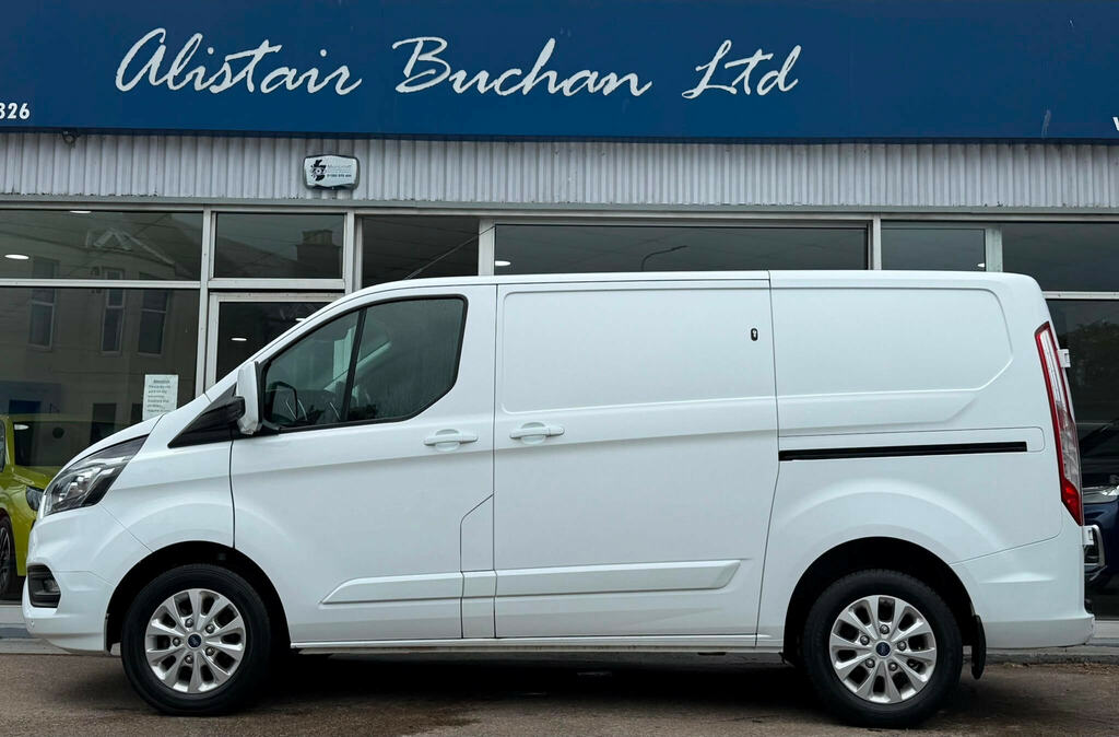 Ford Transit Custom 2.0 300 Ecoblue Limited L1 H1 Euro 6 Ss MM70MWU White #2