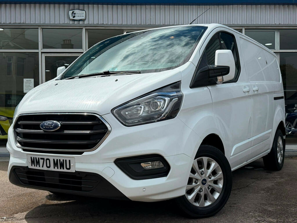 Ford Transit Custom 2.0 300 Ecoblue Limited L1 H1 Euro 6 Ss MM70MWU White