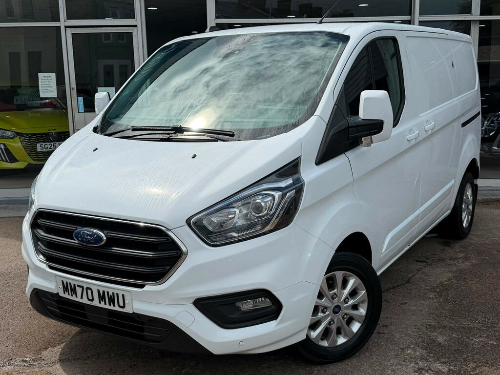 Ford Transit Custom 2.0 300 Ecoblue Limited L1 H1 Euro 6 Ss MM70MWU White #5
