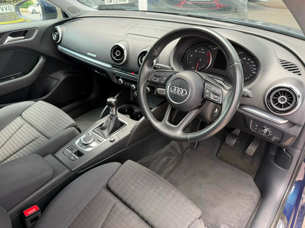 Audi A3 1.6 Tdi Sport Sportback Euro 6 Ss FG66XFE Blue #5