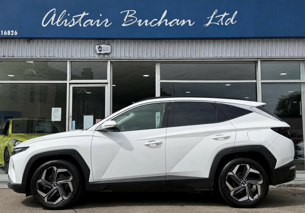 Hyundai Tucson 1.6 T-gdi Ultimate Euro 6 Ss VK71GXF White #2