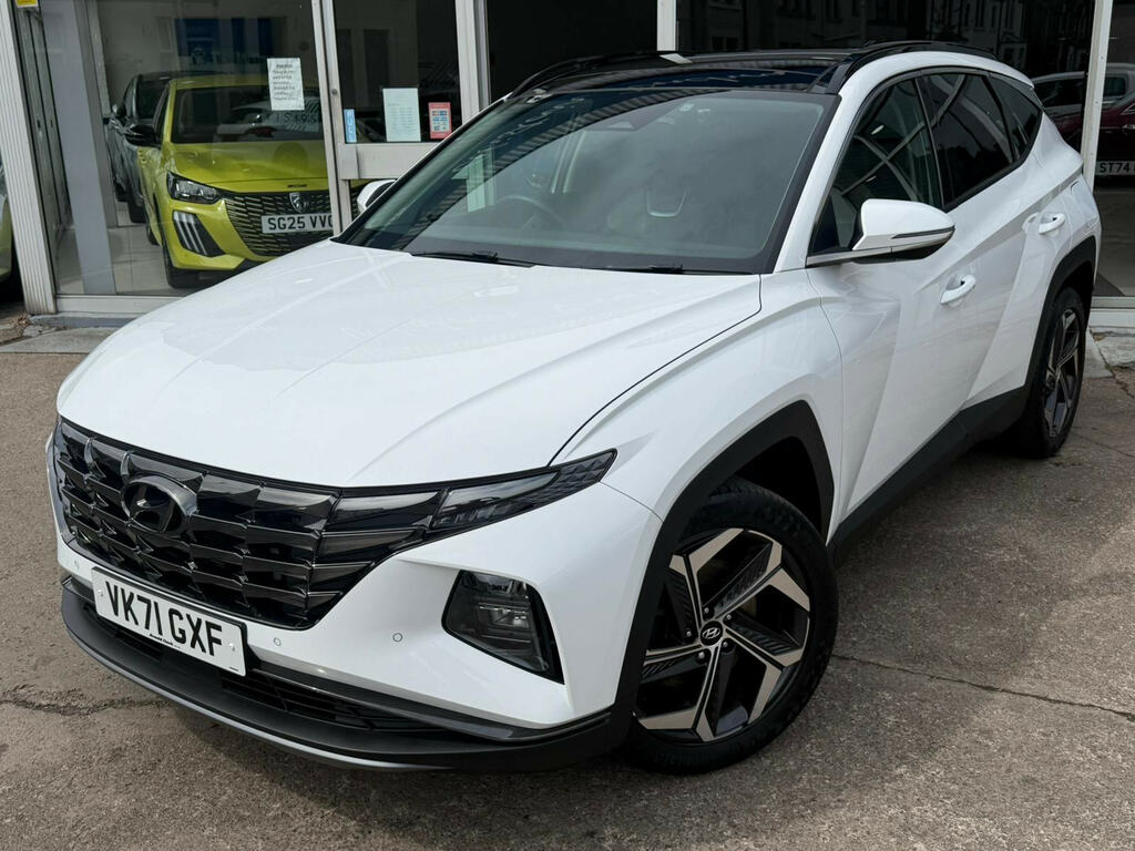 Hyundai Tucson 1.6 T-gdi Ultimate Euro 6 Ss VK71GXF White #5