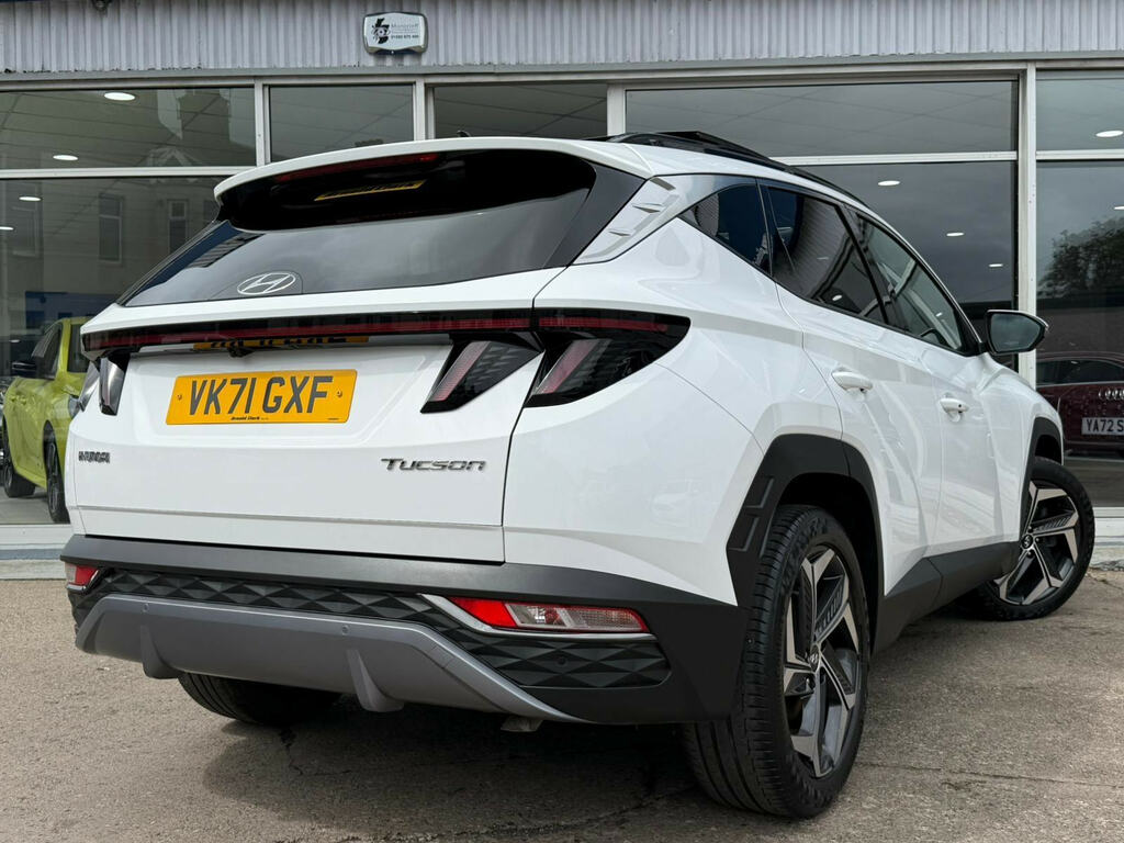 Hyundai Tucson 1.6 T-gdi Ultimate Euro 6 Ss VK71GXF White #3