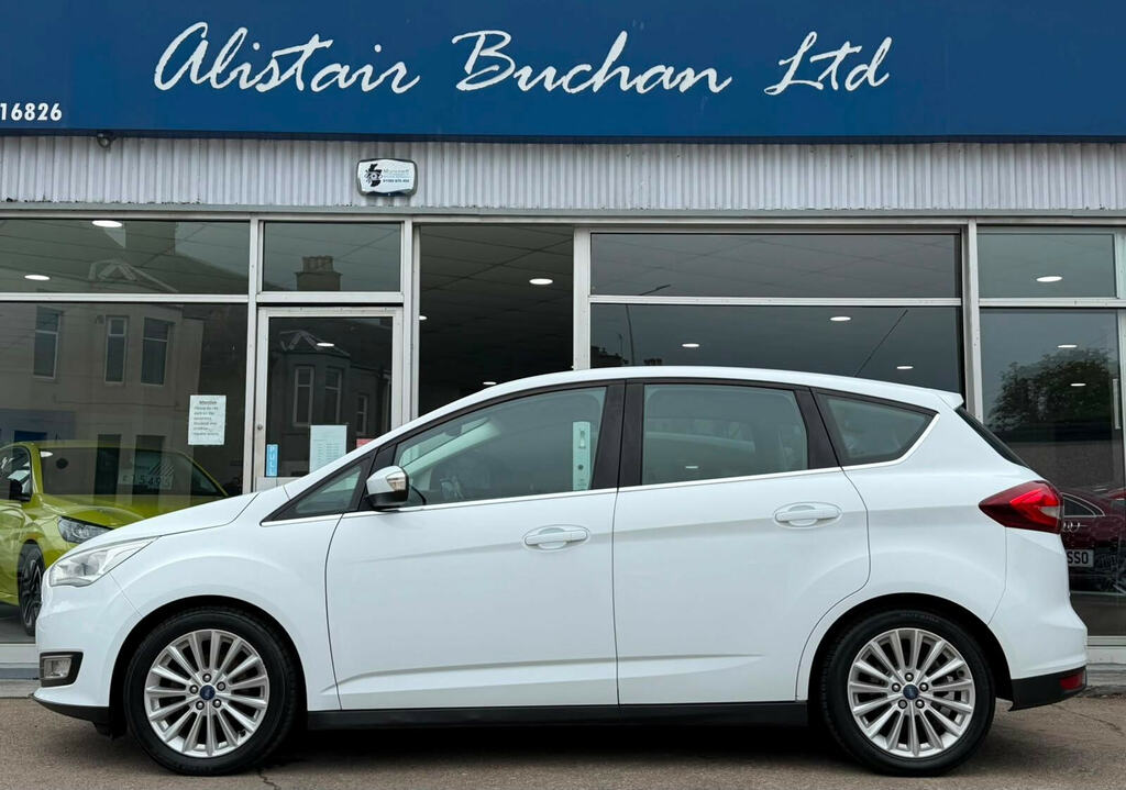 Ford C-Max 1.5 Tdci Titanium Euro 6 Ss EJ16HRD White #2