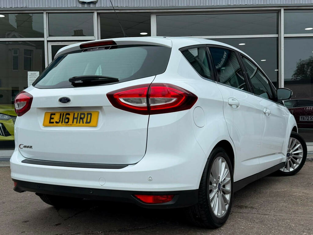 Ford C-Max 1.5 Tdci Titanium Euro 6 Ss EJ16HRD White #3