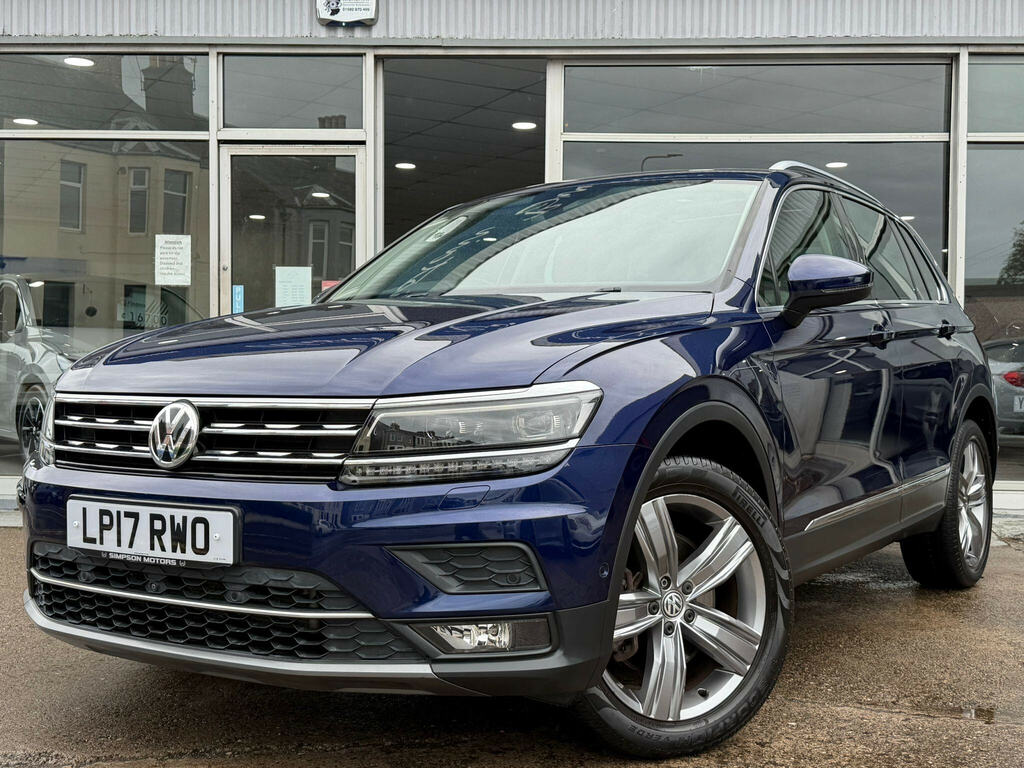 Volkswagen Tiguan 2.0 Tsi Bluemotion Tech Sel Dsg 4Motion Euro 6 S Blue