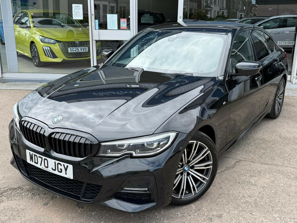 BMW 3 Series 2.0 320D Mht M Sport Euro 6 Ss WD70JGY Black #4