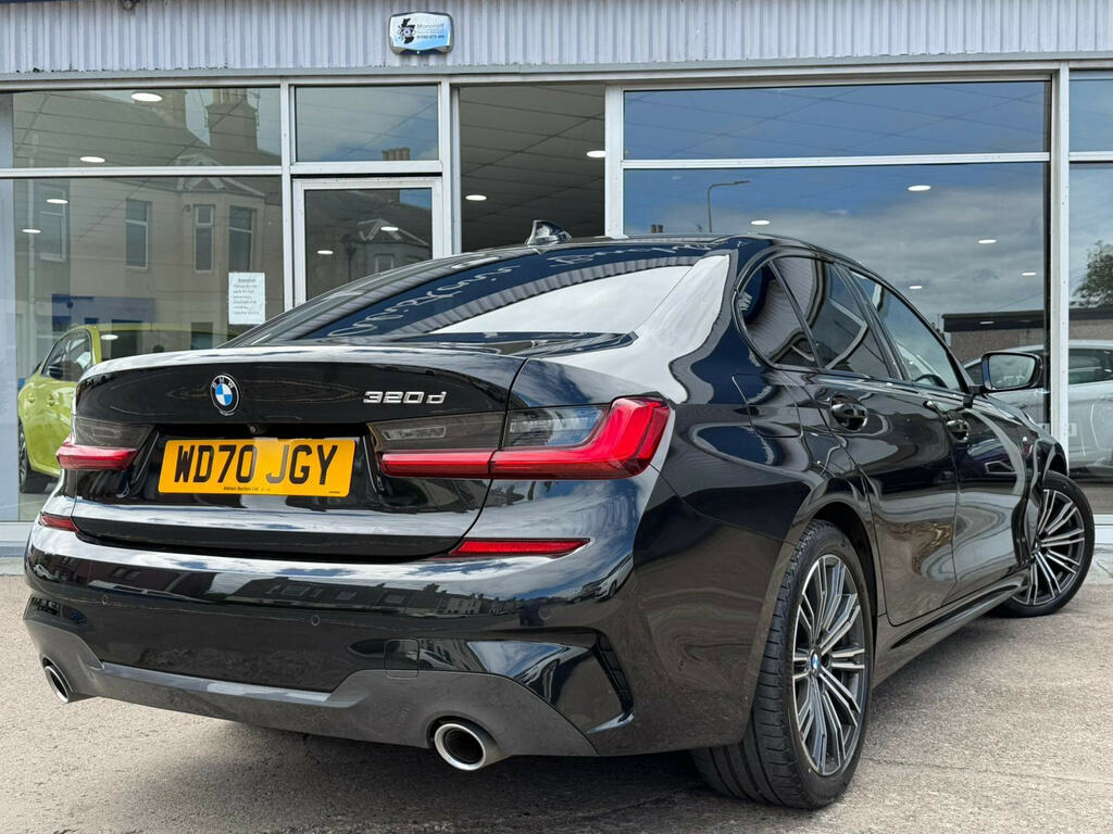 BMW 3 Series 2.0 320D Mht M Sport Euro 6 Ss WD70JGY Black #3