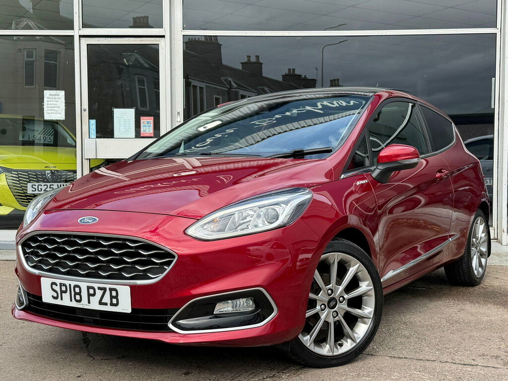 Ford Fiesta 1.0T Ecoboost Vignale Euro 6 Ss Red