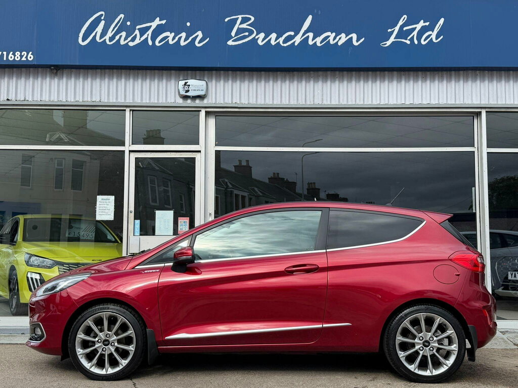 Ford Fiesta 1.0T Ecoboost Vignale Euro 6 Ss SP18PZB Red #2
