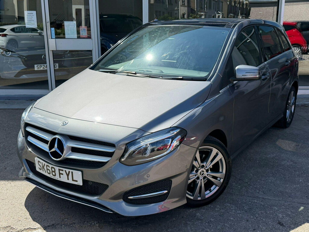 Mercedes-Benz B Class 1.6 B200 Exclusive Edition Plus 7G-dct Euro 6 S Grey #4