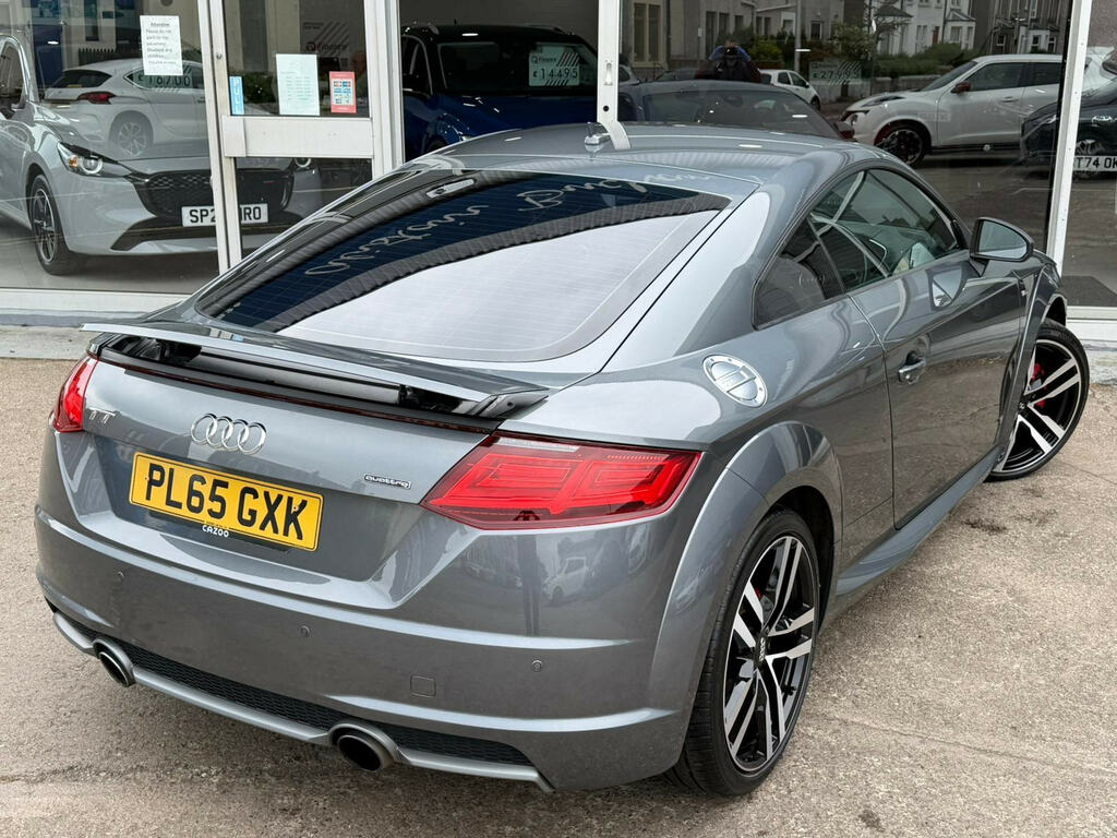 Audi TT 2.0 Tfsi S Line S Tronic Quattro Euro 6 Ss PL65GXK Grey #2