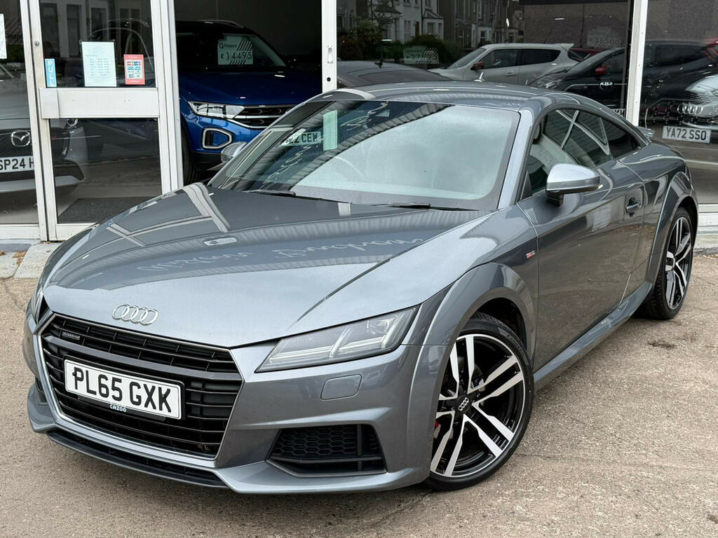 Audi TT 2.0 Tfsi S Line S Tronic Quattro Euro 6 Ss PL65GXK Grey #3
