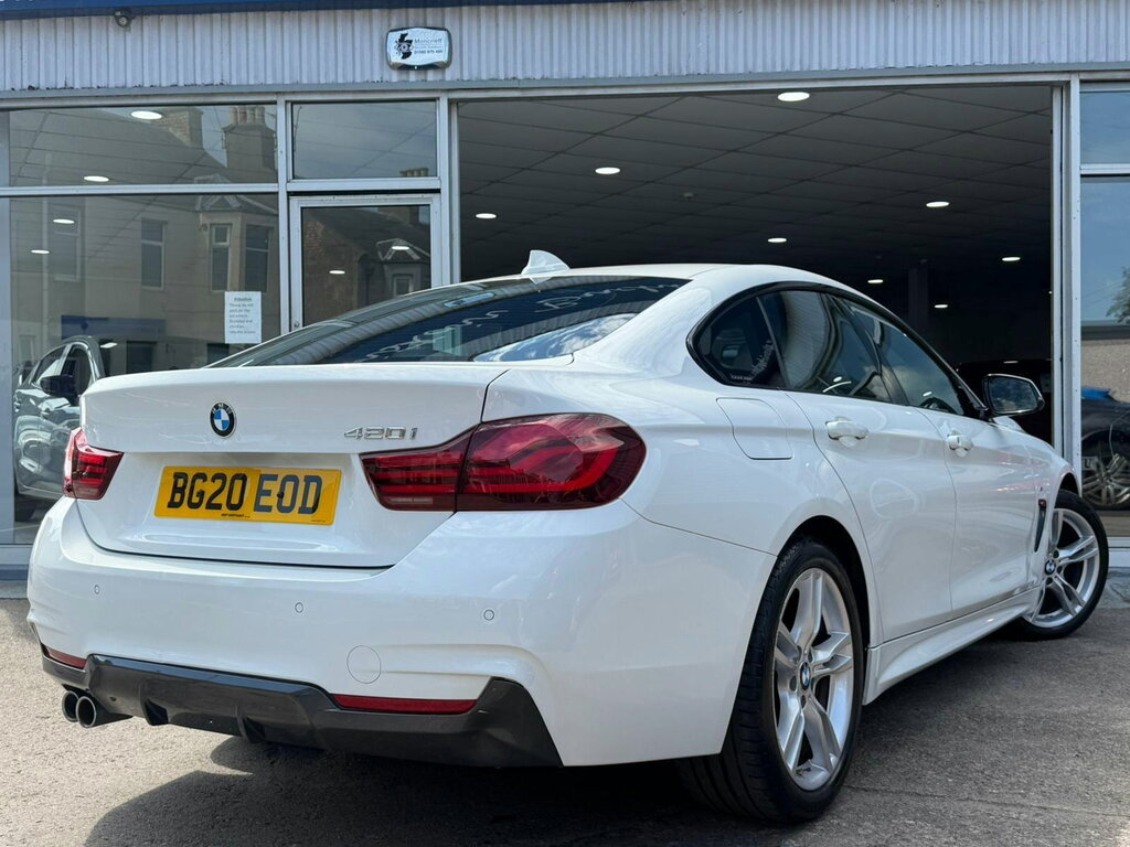BMW 4 Series Gran Coupe 2.0 420I Gpf M Sport Euro 6 Ss BG20EOD White #3
