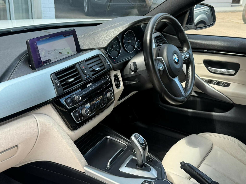 BMW 4 Series Gran Coupe 2.0 420I Gpf M Sport Euro 6 Ss BG20EOD White #4
