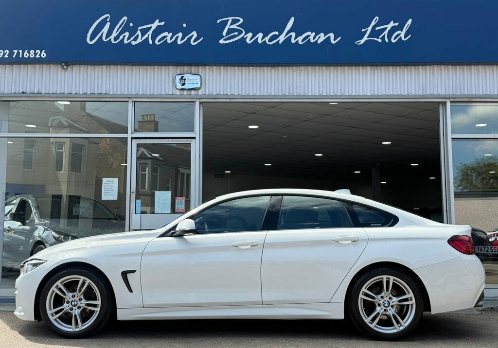 BMW 4 Series Gran Coupe 2.0 420I Gpf M Sport Euro 6 Ss BG20EOD White #2