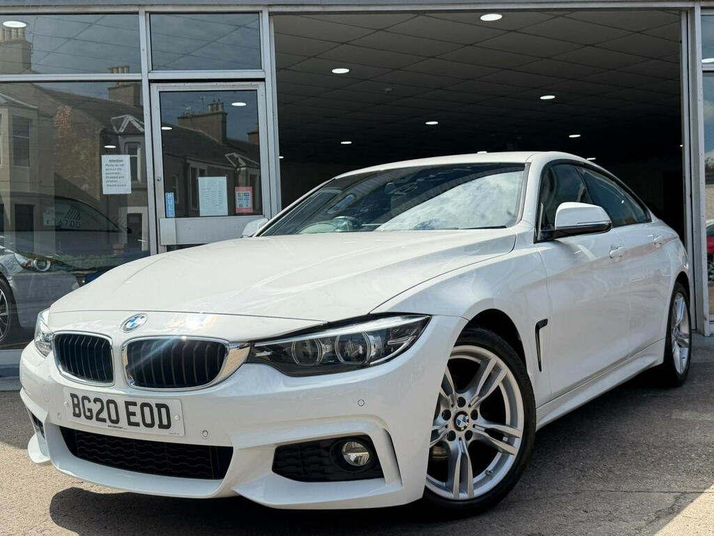 BMW 4 Series Gran Coupe 2.0 420I Gpf M Sport Euro 6 Ss White