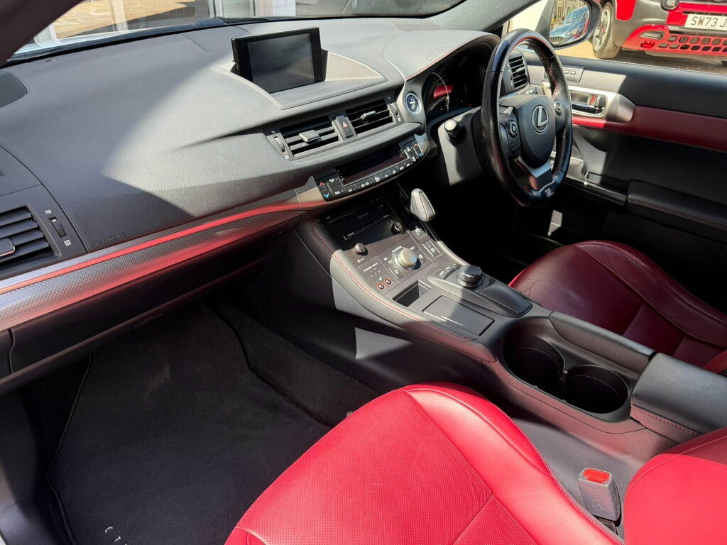 Lexus CT 1.8 200H F Sport Hatchback Hybrid Cvt E White #6