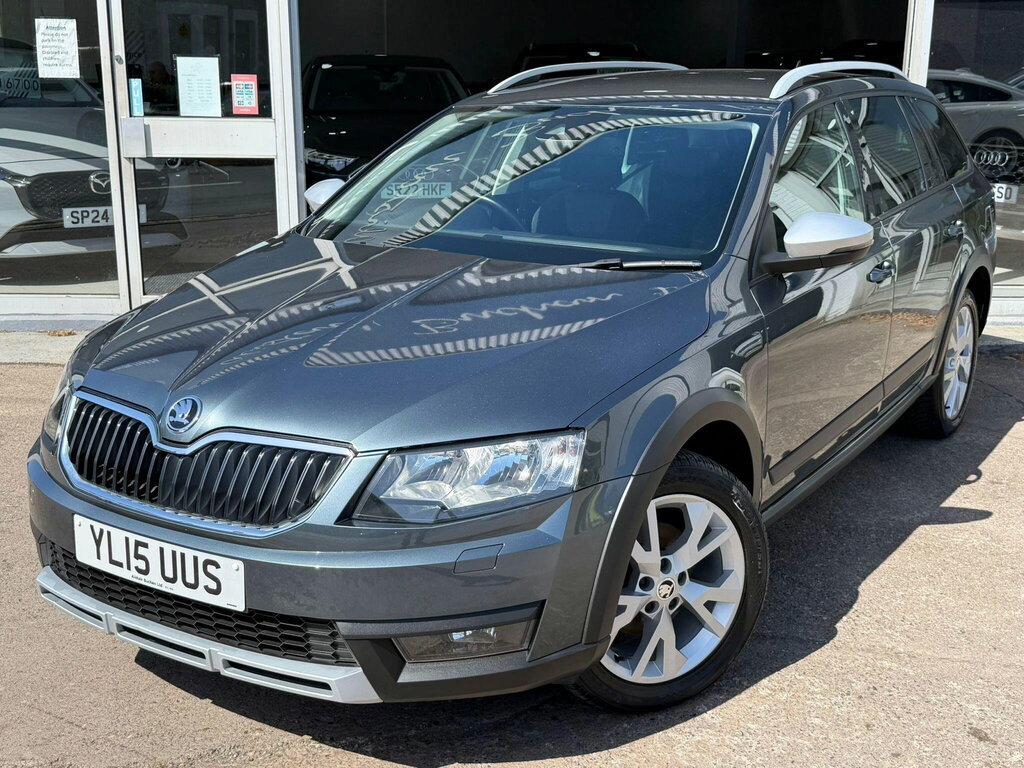Skoda Octavia 2.0 Tdi Scout 4Wd Euro 6 Ss YL15UUS Grey #5