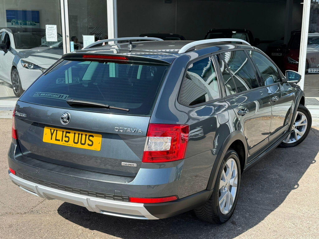 Skoda Octavia 2.0 Tdi Scout 4Wd Euro 6 Ss YL15UUS Grey #6