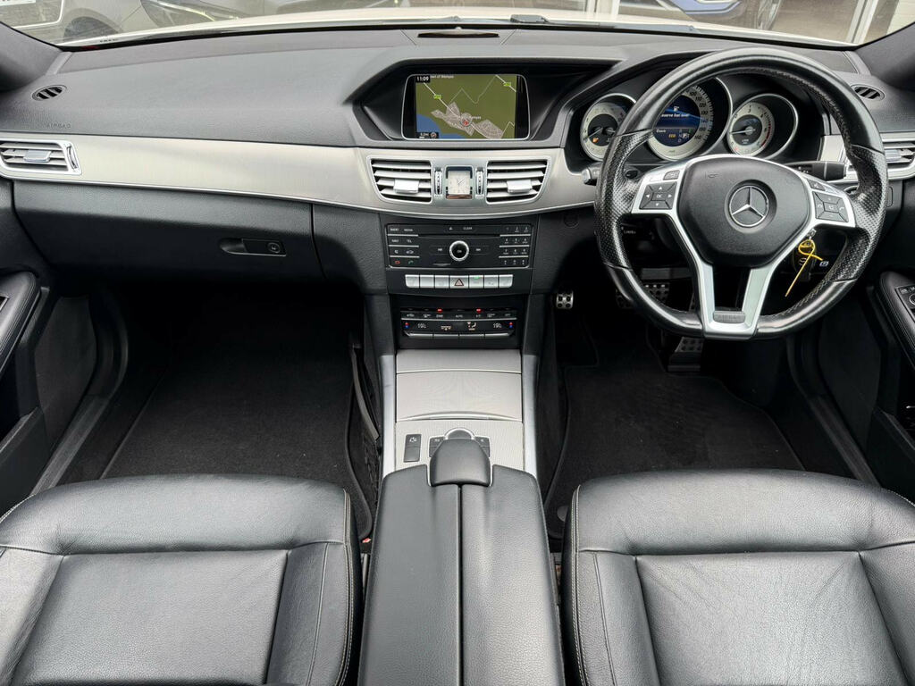 Mercedes-Benz E Class 2.1 E220 Bluetec Amg Night Edition Premium G-tro White #6