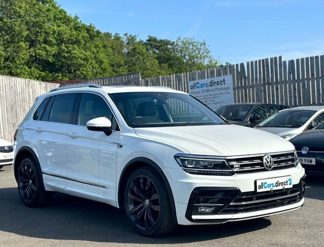 Volkswagen Tiguan 2.0 Tdi R-line Suv Dsg 4Motion BW18DCU White #4