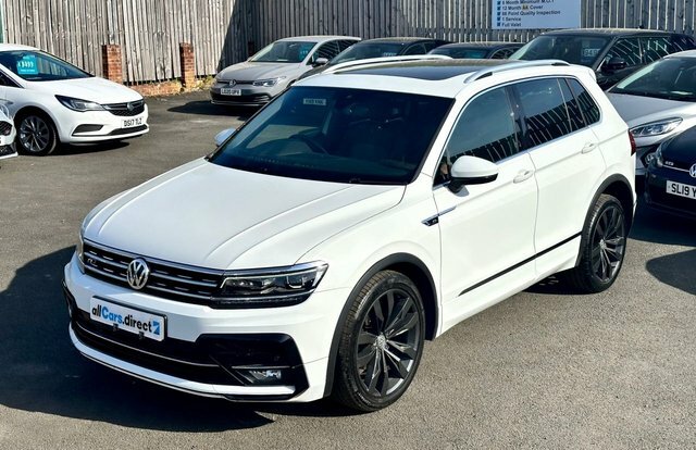 Volkswagen Tiguan 2.0 Tdi R-line Suv Dsg 4Motion BW18DCU White #6